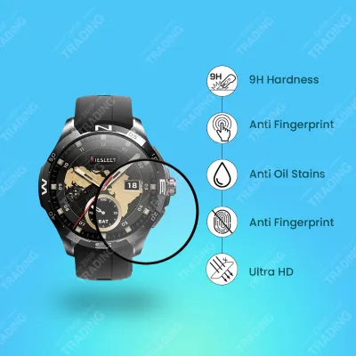 Kieslect Actor Watch Screen Protector HD Clear Ultra Thin PMMA Full Coverage Scratch and Fingerprint Resistant